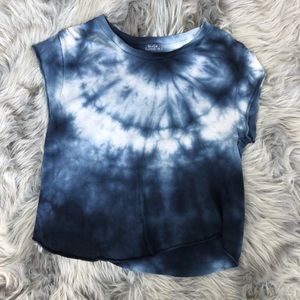 BRANDY MELVILLE TIE DYE CROPPED TEE